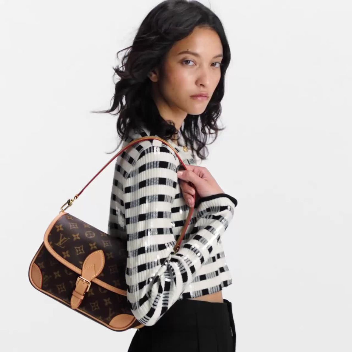 Diane Satchel - Luxury Monogram Canvas Brown | LOUIS VUITTON